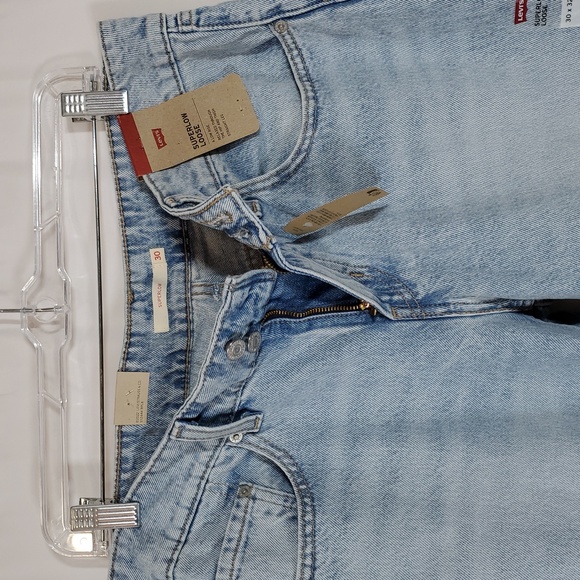 Levi's Woman's Low Rise Super Low Loose Jeans 30 X 32 - Picture 13 of 16